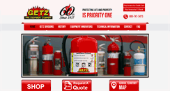Desktop Screenshot of getzfire.com